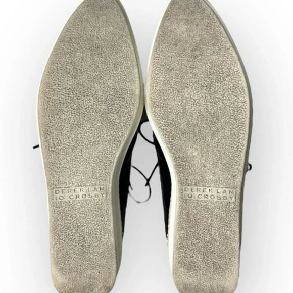 10 Crosby Derek Lam Black Patent Leather Gordon Oxford Shoe 8 - Picture 6 of 7